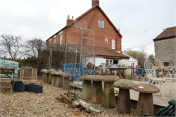 Staddle Stones, Garden, Arches etc